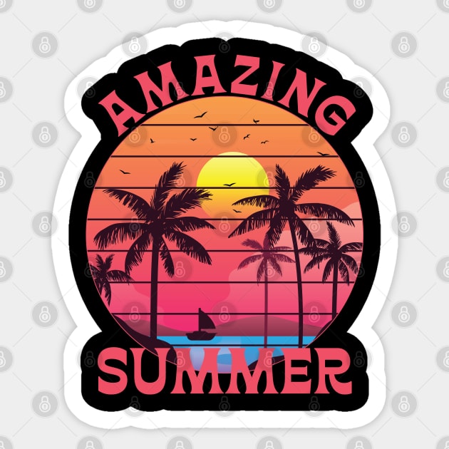 Amazing Summer Sticker by mstory